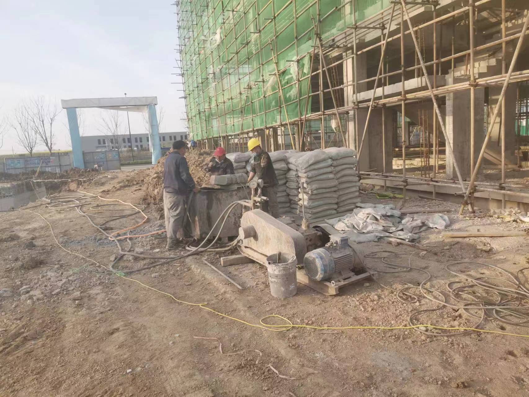 郴州别墅下沉注浆